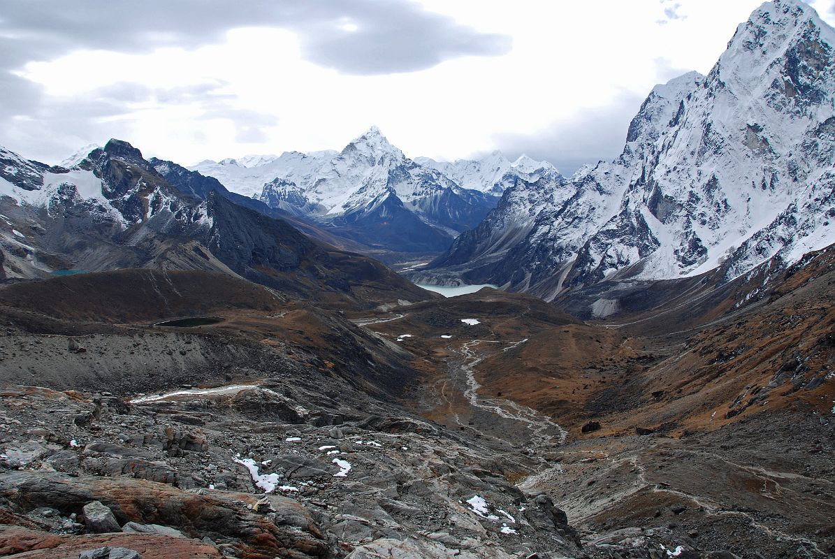 20 Chamlang, Ama Dablam, Malanphulan, Cho La Tso, Dzongla, Taweche, Cholatse, From Just Below Cho La